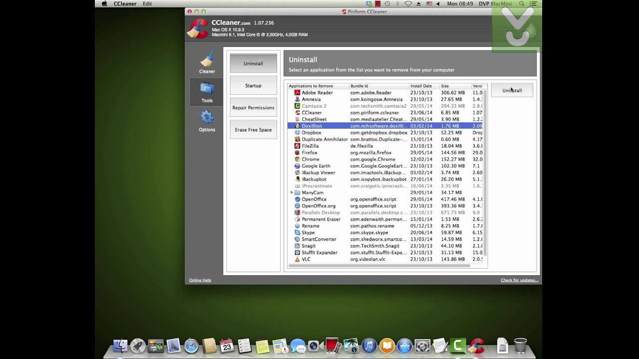 ccleaner for mac os x